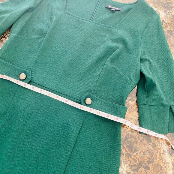 GLAMOUR 3/4 sleeve dress formal casual work dress - Picture 9 of 14
